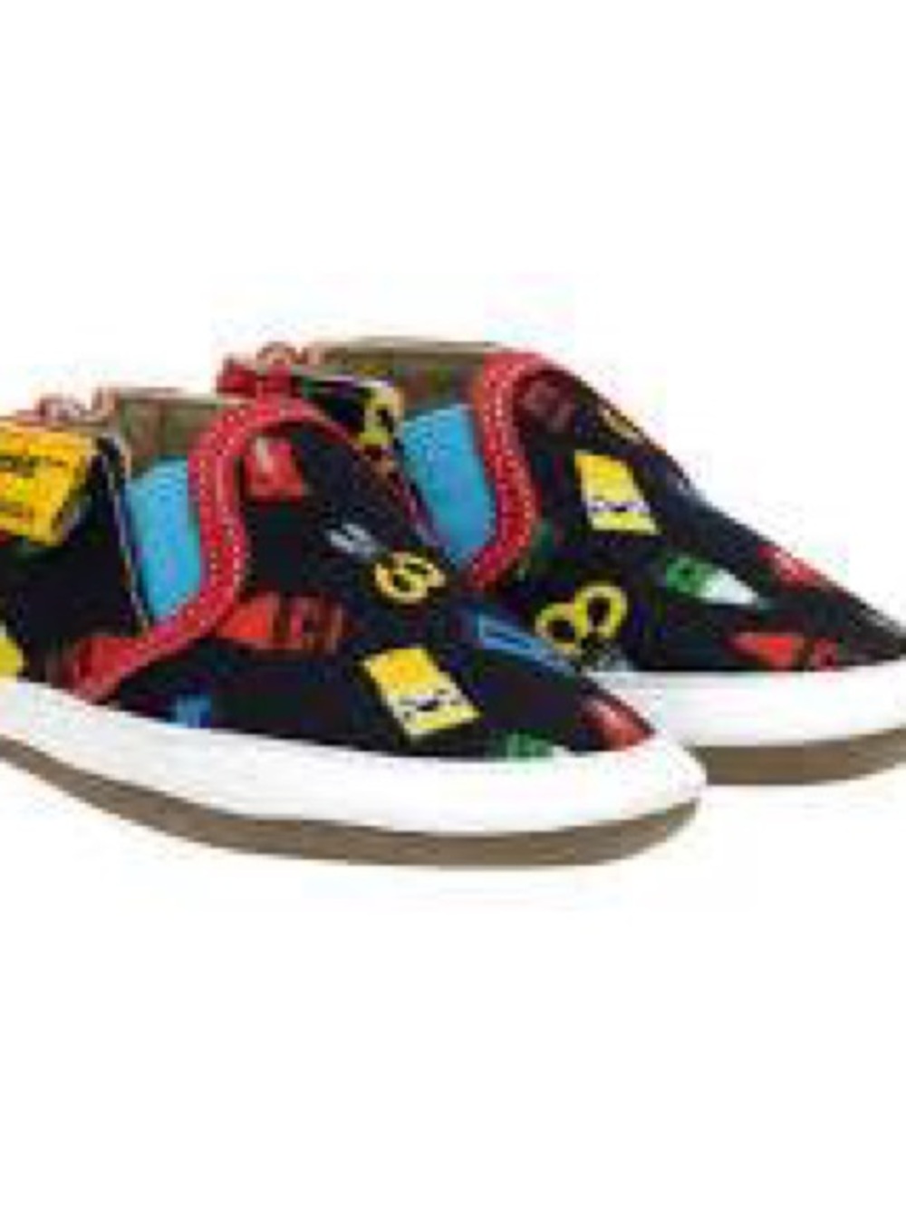 Robeez Kids Black Crayola Slip-On Sneakers
